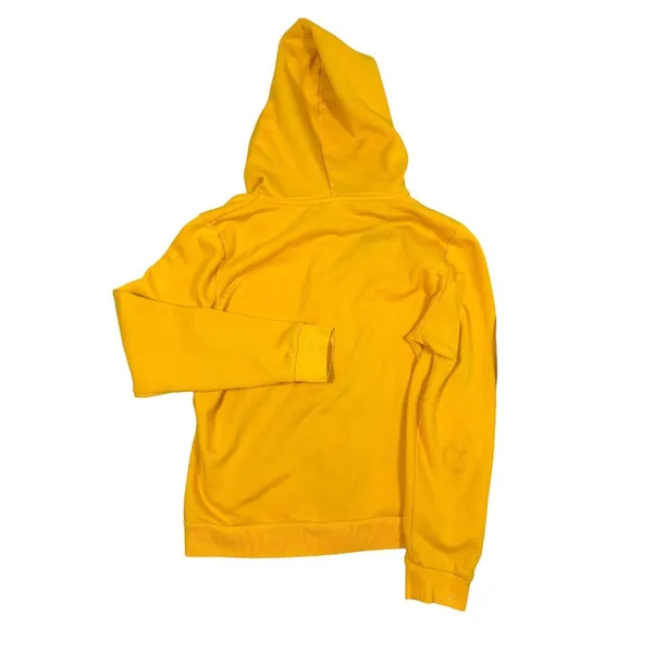 PINK Victoria's Secret Hoodie Women Large Yellow Full Zip Logo Sweatshirt - Image 14