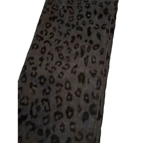 INC Women's Leopard Print Skinny Jeans Black Size 8 High Rise - Image 4