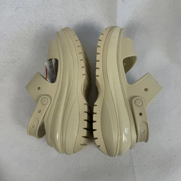 New Crocs Mega Crush Sandal Bone Platform Lug Sole Mens 7 Womens 9‎ Summer Cream - Image 10