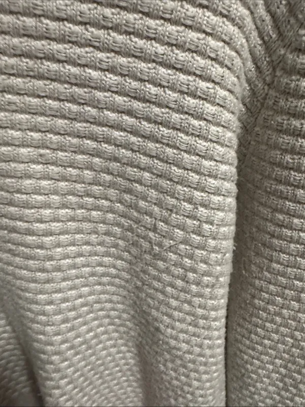 J.Crew Neutral Ribbed Turtleneck Sweater - Cream - Image 3