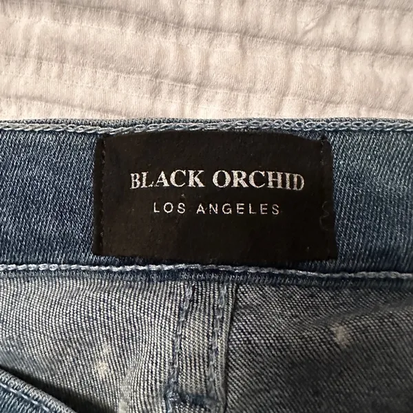 Black Orchid Noah Ankle Fray Jeans - Size 28 - Image 10