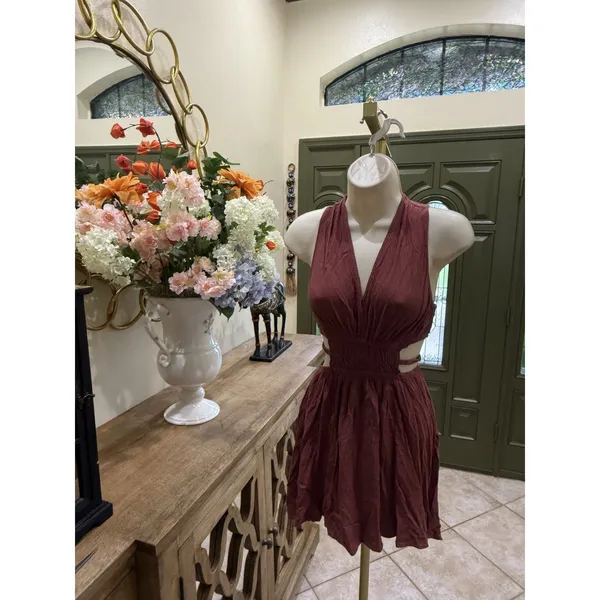 Justice "Feel the Flava" Fit & Flare Mini Dress – Size Medium - Image 2