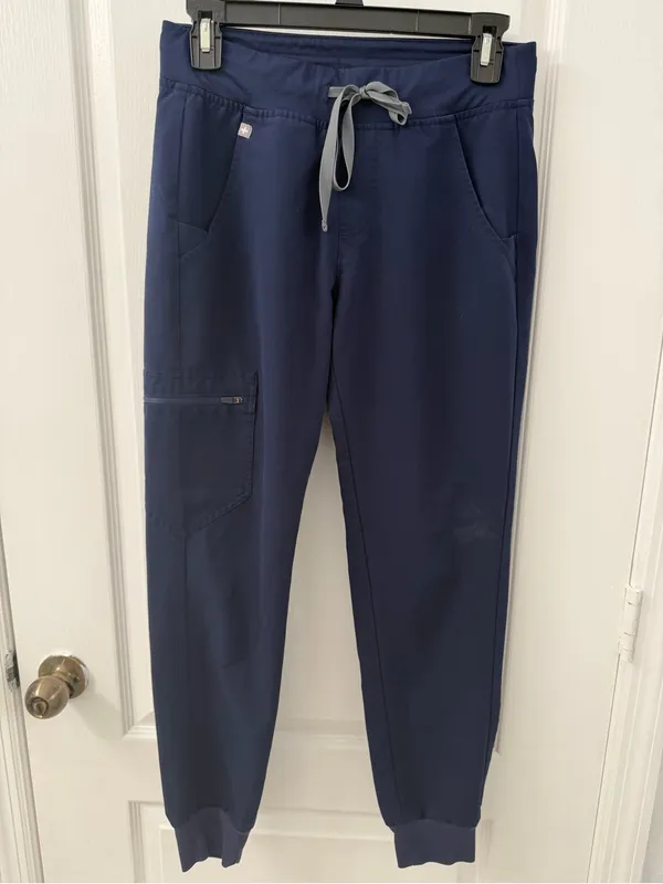 Figs Women’s Zamora Jogger Scrub Pants™ Navy (Size XS) - Image 7