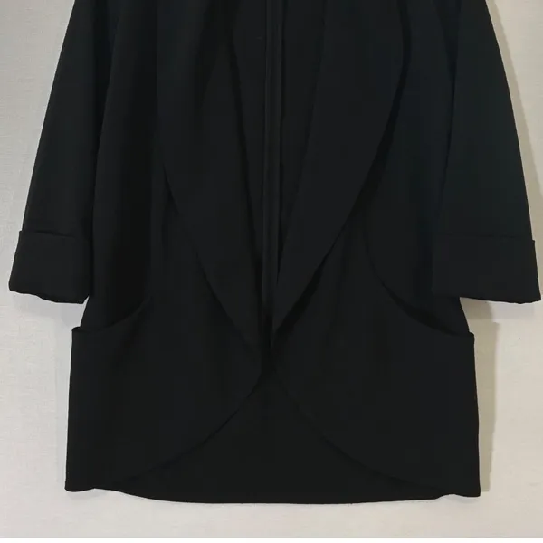 Wilfred Aritzia Chevalier Black Tuxedo Blazer Shawl Collar Womens 2 - Image 8