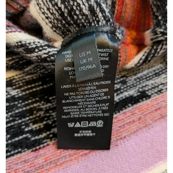 Anthropologie Maeve Stripe Sleeveless Sweater Tunic Sz M Lagenlook Preppy Funky Kitchie - Image 8