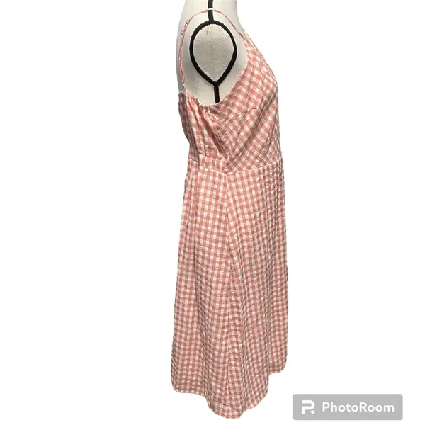 The Good Jane Gingham Wrap Dress Size XL - Image 5