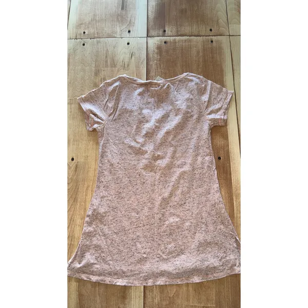 Calia by Carrie Underwood‎ Womens Peach Heather Strappy V-Neck Tee Shirt Small - Image 4