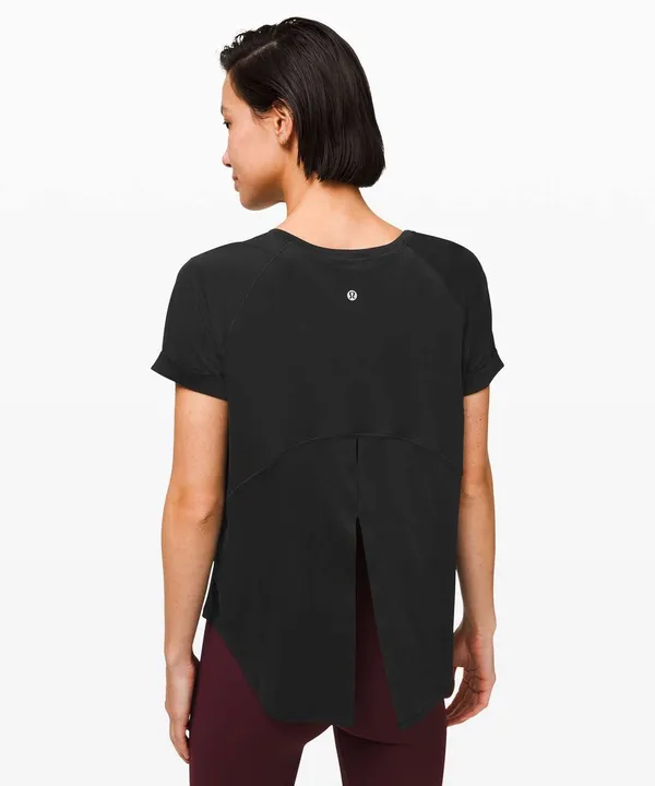 Lululemon Open Up Tie Back Tee - Image 2