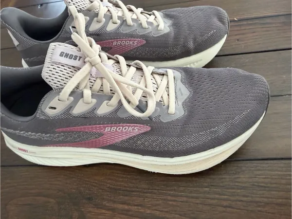 Brooks Ghost 17 Women’s Running Shoes Poppy Seed Pink Bluewash Size 11 - Image 11