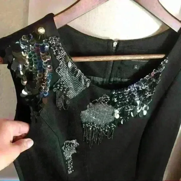 Season.‎ js black dress size Large - Image 3