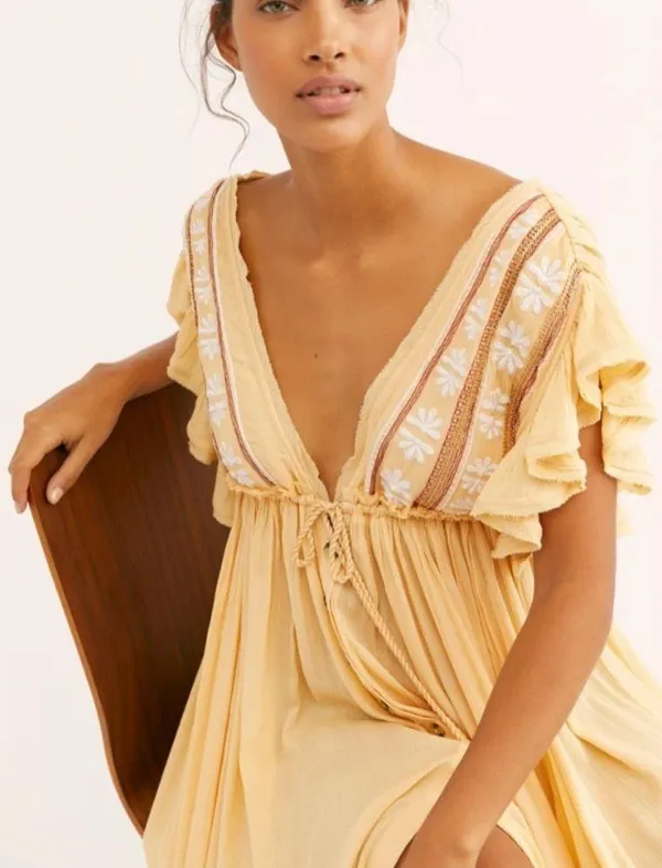 Free People Will Wait For You Midi Dress - Image 10