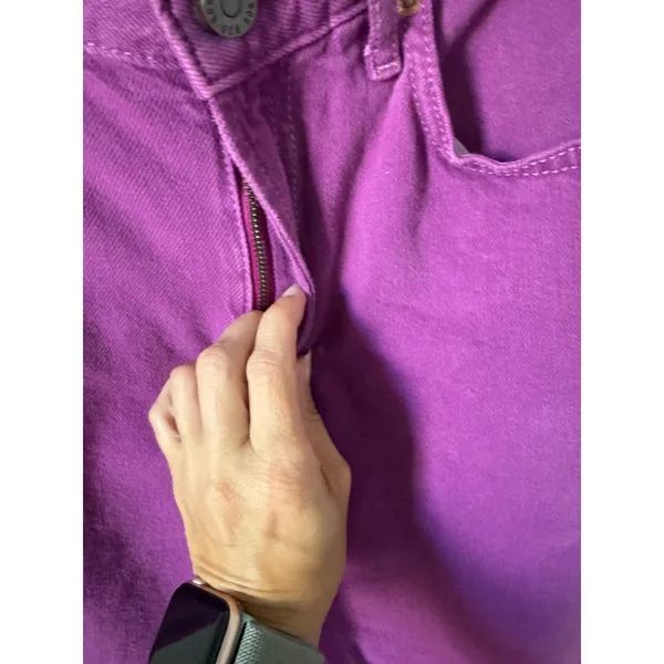 Urban Outfitters BDG Relaxed Cowboy Straight Baggy Denim Jeans Purple Size 31 - Image 6
