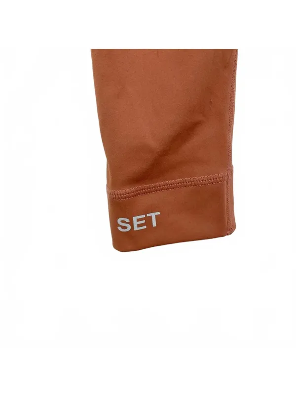 Set Active Luxform Leggings High Rise Terracotta Women's Size Large 25" Inseam - Image 5