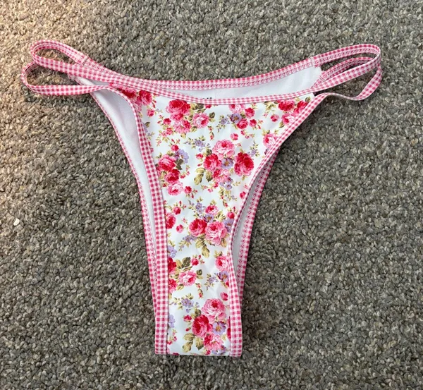 Floral Bikini Pink - Image 3