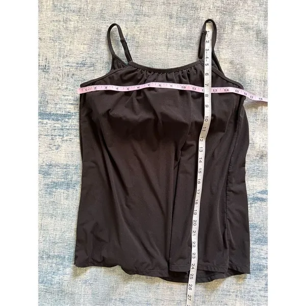 32 Degrees Cool Black Camisole With Built In Bra Medium - Image 7
