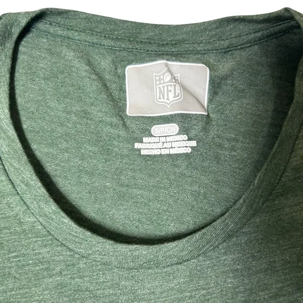 NEW Womens Green Bay Packers NFL Football Green 3/4 Sleeve T-Shirt‎ Top Small - Image 5