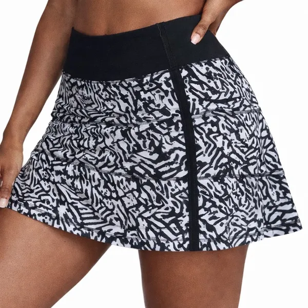 Lululemon Pace Rival II Skirt | Brushed Animal Print | Built-In Shorts - Image 3