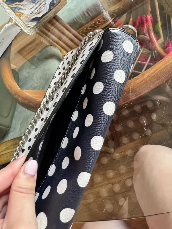 Polka Dot Kate Spade Bag - Image 4