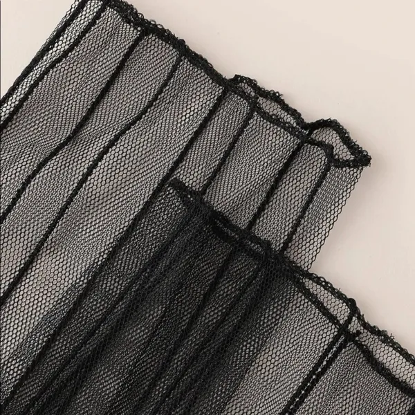 Mesh Fishnet Long Arm Warmer Gloves New - Image 3