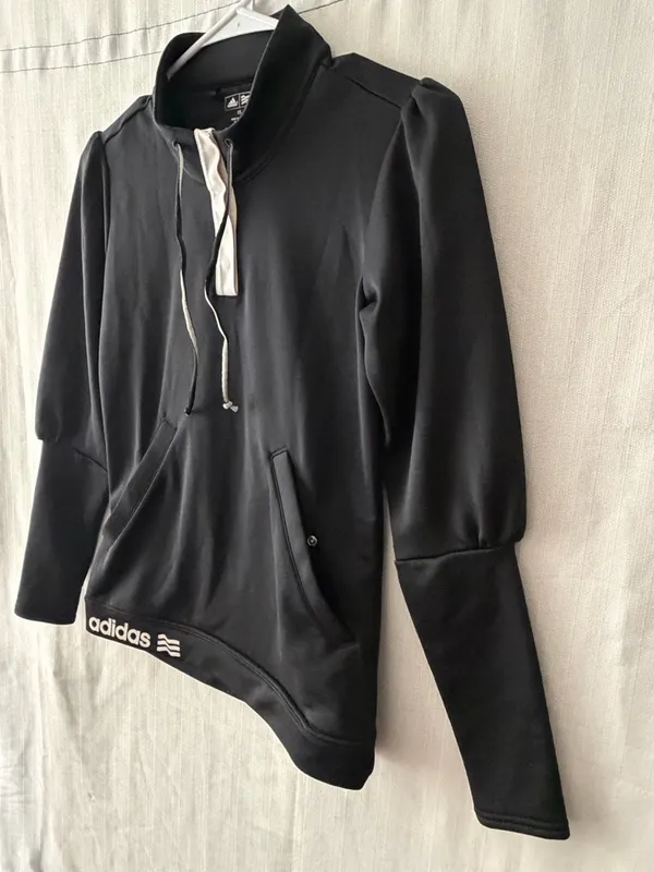 Adidas Golf Black Pullover Hoodie women’s size XS Athletic Top(A504) - Image 3