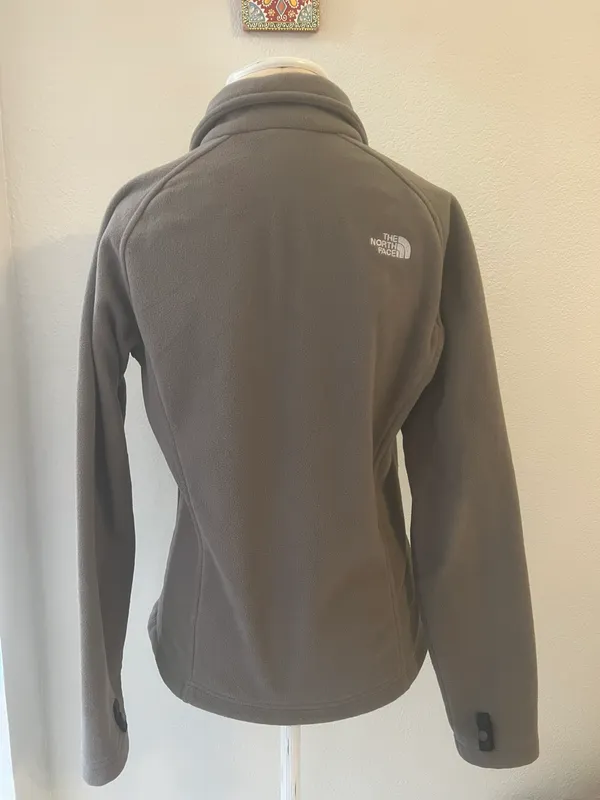 The North Face Size S Brown Active Full Zip Windstopper/HikingFleece Jacket - Image 6