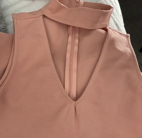 Lulus Blush Pink Bodysuit - Image 3