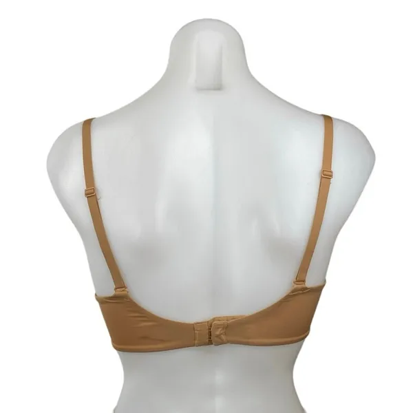 Skims Weightless Scoop Brown Medium Coverage Adjustable Underwire Demi Bra 32DD - Image 3