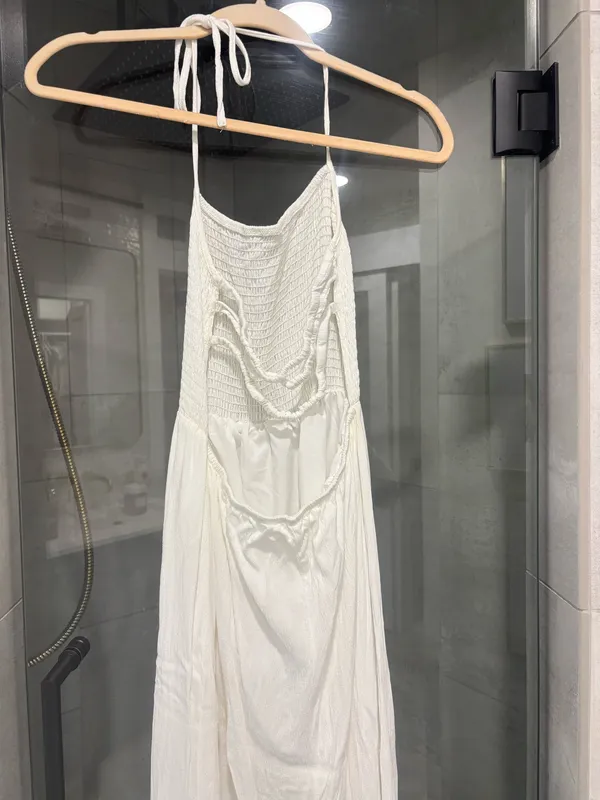 White Maxi Dress - Image 2