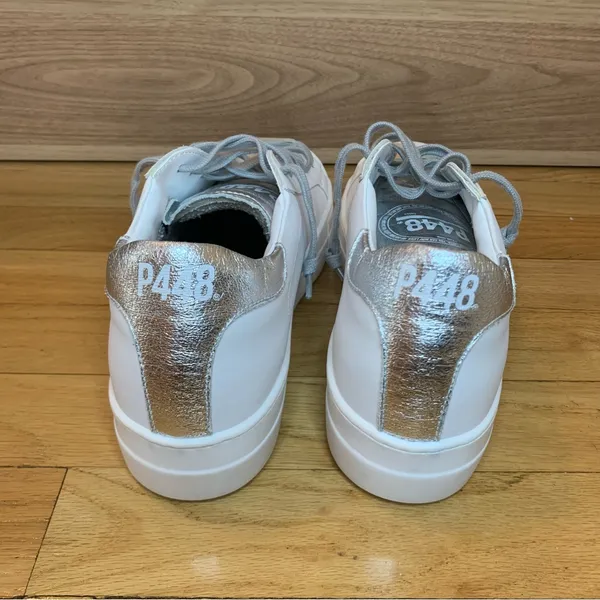 P448 X Project Sustainability White Sneakers - Size 41 - Image 4