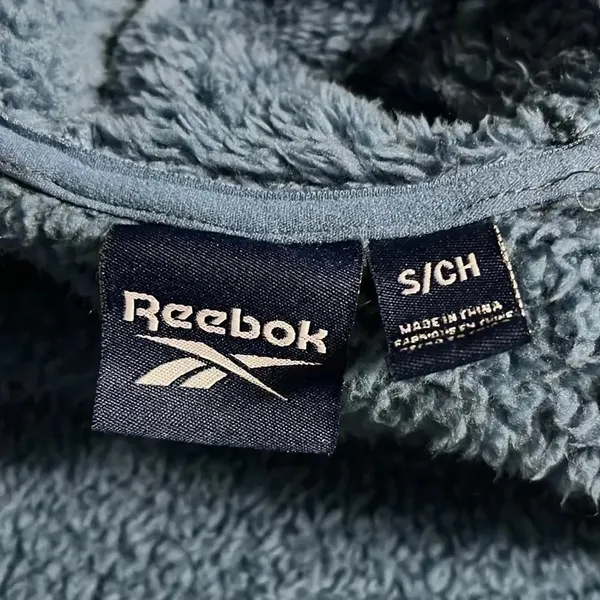Blue‎ sherpa hoodie faux fur front pockets comfy small sherpa hoodie zip jacket - Image 11
