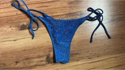 blue sparkly bikini - Image 2