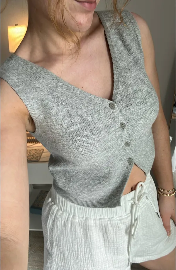 American Eagle Knit Sweater Tank Top - Image 4