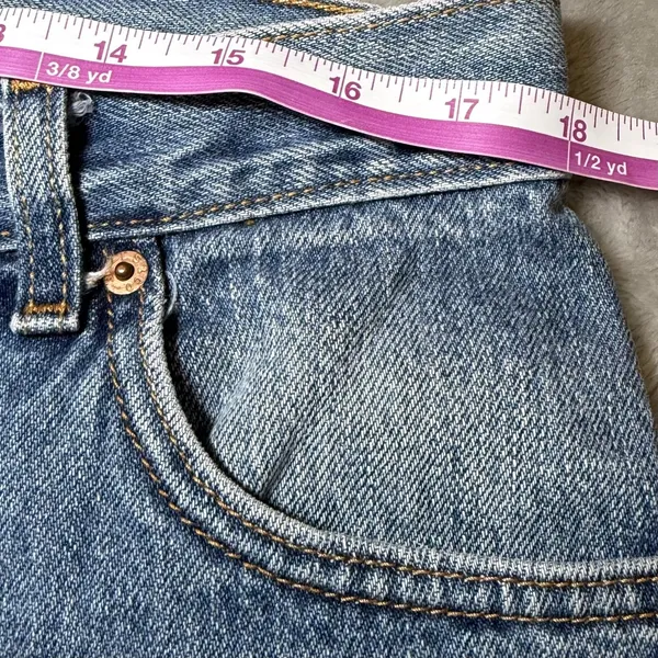 Vintage Levis 550 Womens Size 18 M Jeans Relaxed Tapered Classic Blue Denim - Image 8