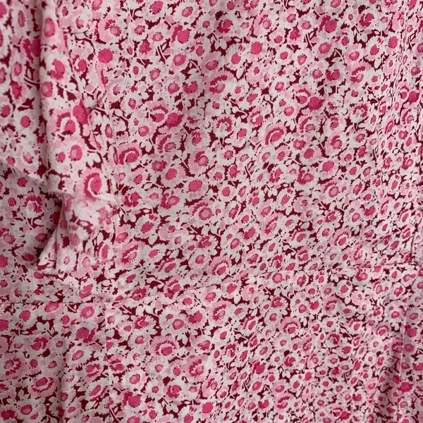 LoveShackFancy LSF Jessie Silk-Blend Mini Floral Feminine Pink Dress Small - Image 9