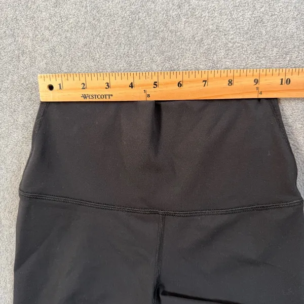 Yogalicious Eclipse Everyday 7" Shorts Women's XS Black High Waist Bike Active - Image 4