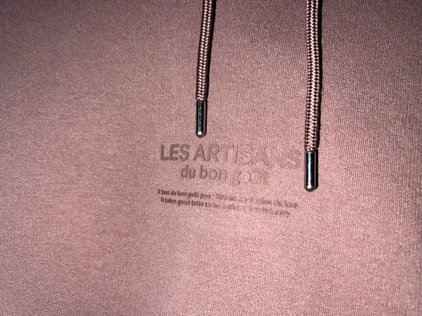 H&M Mauve Pullover Hoodie - Image 2