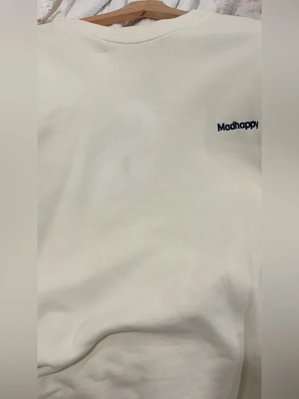 Madhappy Crewneck Cream L - Image 2