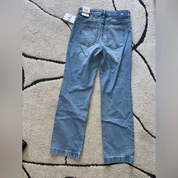 Zara Z1975 Bootcut Jeans With A High Waist - Image 9