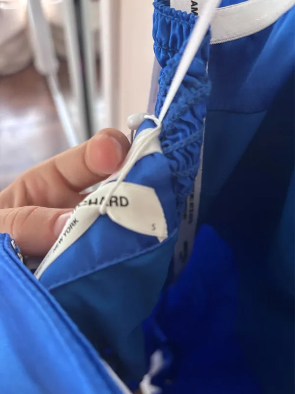 BRAND NEW Amanda Uprichard Cobalt Blue Maxi Dress - Image 6