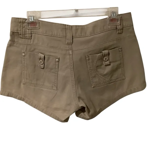 Oakley Women's Cargo Shorts in Tan - Image 2