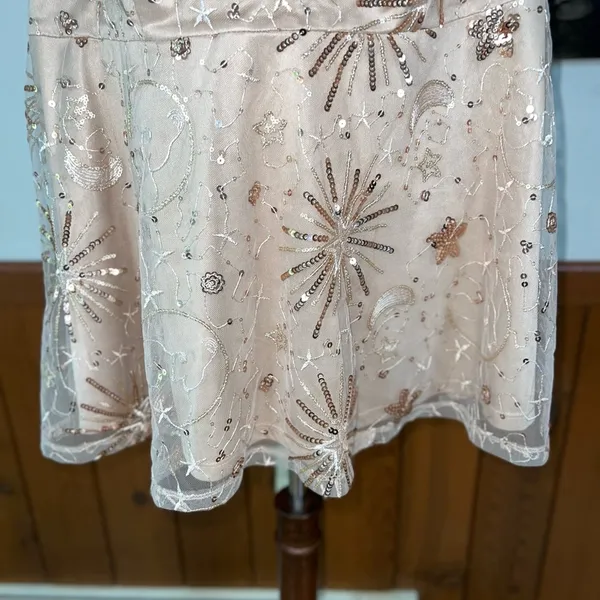 Elegant New Torrid Embroidered Mesh Babydoll Top! - Image 3