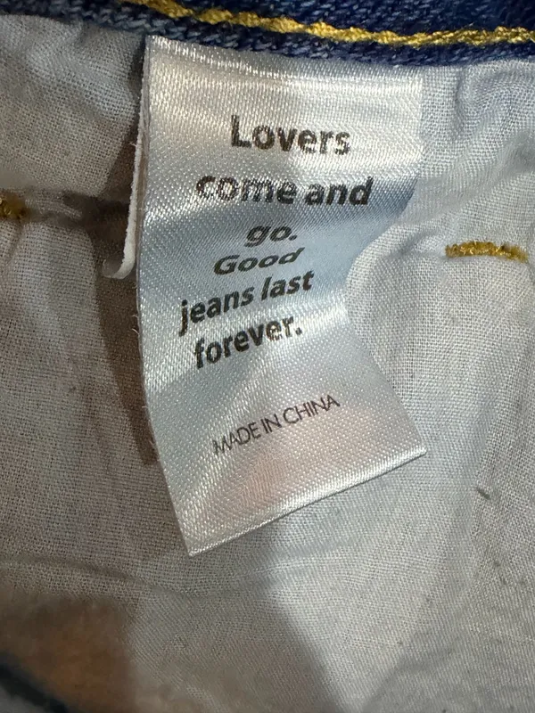 PacSun Two-Tone 90s Boyfriend Jeans Size 26 - Image 8
