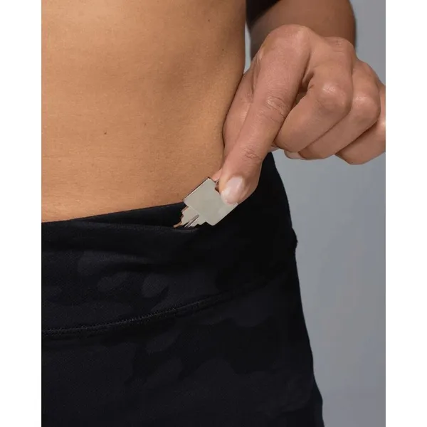 Lululemon Athletica‎ City Skirt Savasana Camo Black Gray Soot 8 - Image 9