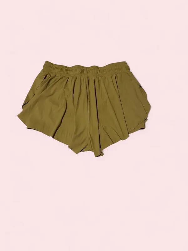 JoyLab Tan Drawstring Athletic Shorts - Image 2