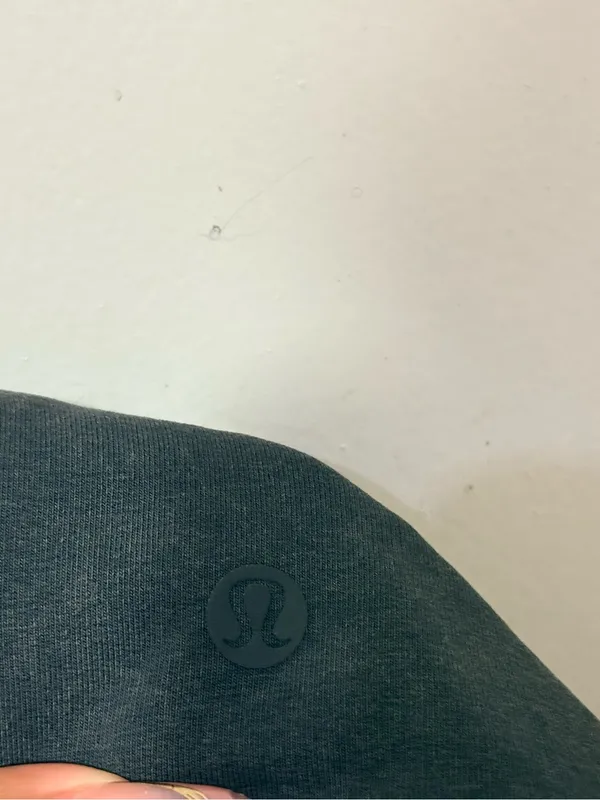 Lululemon Loop Back Acid Rubber Dye Black 2” Shorts Size 4 - Image 5