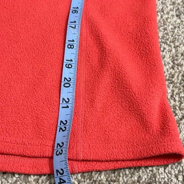 The‎ North Face Fleece 1/4 Zip Pullover Salmon Women S - Image 9
