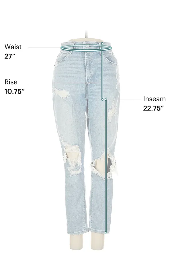 Abercrombie High Rise Super Skinny Jeans - Image 4