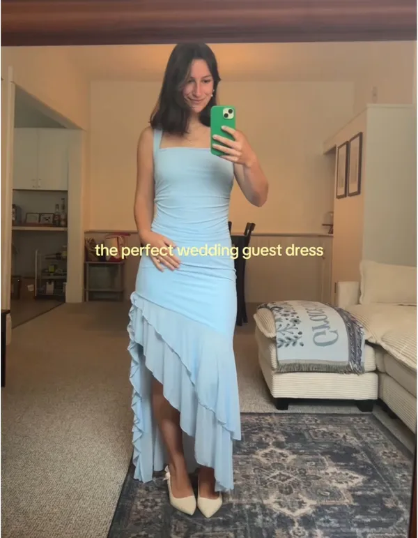 Light blue maxi dress - Image 2
