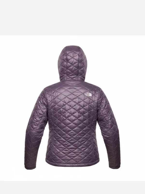The North Face Women's Quilted Hooded Puffer — Lavender Purple - Image 2