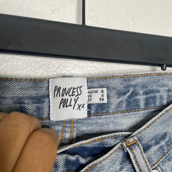 Princess Polly Light Blue Women Jeans - Image 4